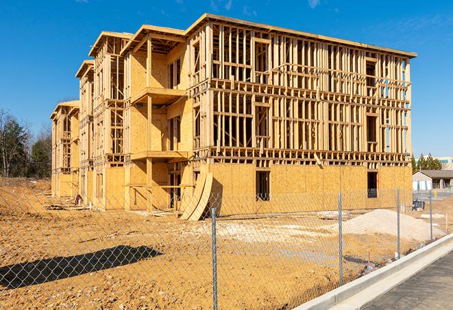 a long-lasting temporary fence helping to keep construction zones safe in Ormond Beach FL